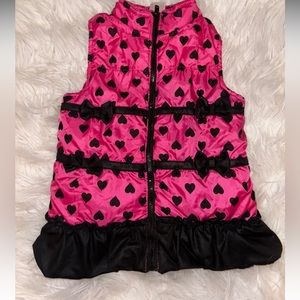 Girls vest jacket size 4 used twice in great condition